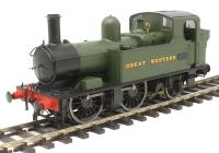 Class 58xx 0-4-2T in GWR green with Great Western lettering - unnumbered