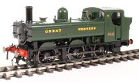 Class 64xx 0-6-0PT pannier 6412 in Great Western green - DCC fitted