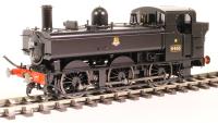 Class 64xx 0-6-0PT pannier 6435 in BR black with early emblem