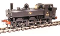 Class 74xx 0-6-0PT pannier 7444 in BR black with late crest