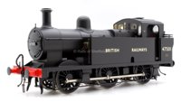 7S-026-005UD Class 3F Jinty 0-6-0T in BR Black with BRITISH RAILWAYS Lettering - DCC Sound & Unnumbered
