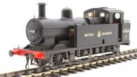 Class 3F 'Jinty' 0-6-0T 47569 in BR black with BR lettering and early emblem
