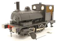 7Scal-Pug Class 0F 'Pug' 0-4-0ST in plain black