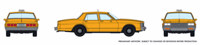 800007 Chevy Caprice Impala Taxi