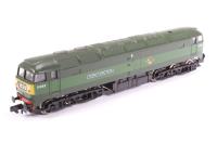 Class 47 D1662 'Isambard Kingdom Brunel' in BR Green