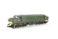 Class 37 D6736 in BR Green with Split Headcode