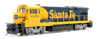 8020 B23-7 GE 6358 of the Santa Fe