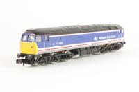 Class 47 47598 in Network SouthEast livery