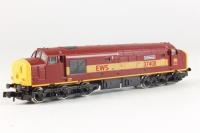 Class 37/4 37408 'Loch Rannoch' in EWS Red/Gold - Special edition