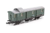 8060 type Pwi-30 baggage car of the DB - 114 788