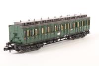 8087 3rd Class Clerestory Coach of the DRG, Epoch II