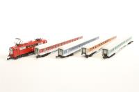 8111 'Demonstration Train' Pack, including Class 111 Electric Loco and 4 x Coaches in DB Interregio Livery