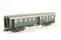 8129 2nd Class Coach of the DB  in Green