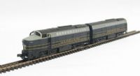 81358 Baldwin RF16 Sharknose 855 A & B diesel locomotives in Baltimore & Ohio livery