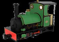 814003 Peckett & Sons Cranmore Class 0-4-0ST Bowaters Style Light Green Steam Locomotive