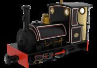 814004 Peckett & Sons Cranmore Class 0-4-0ST Lined Black Steam Locomotive