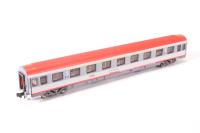 814430 UIC-Z (Eurofima) 1st class coach (Ampz) of the OBB - orange, white and grey 61 81 18-71 026-7