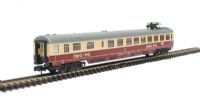 8165 Type Apmz IC dining coach with pantograph of the DB in red & cream livery