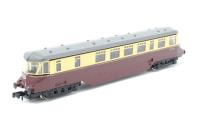 Railcar W27W in Crimson & Cream