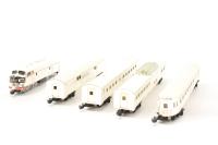 8189 50 Year Anniversary California Zephyr Silverplated train pack