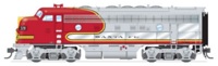 F7A EMD ATSF 334L Warbonnet 1950's - Paragon 4 sound fitted