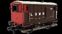 820002 LSWR/WD 20T Brake Van - No. 4186 LSWR Brown