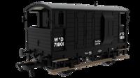 820003 LSWR/WD 20T Brake Van - No. 71801 WD Black