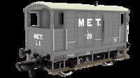 820007 LSWR/WD 20T Brake Van - No. 28 Metropolitan Grey