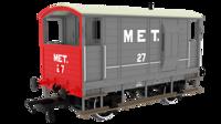 820008 LSWR/WD 20T Brake Van - No. 27 Metropolitan Grey