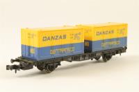 8233 20' DB Container Wagon - 'Danzas'