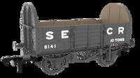 824012 SER/SECR 5-plank 10 ton open wagon - SECR Maunsell Dark Grey No. 8141