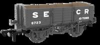 824014 SER/SECR 5-plank 10 ton open wagon - SECR Maunsell Dark Grey No. 8723