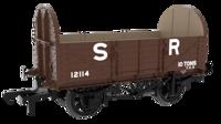 824017 SER/SECR 5-plank 10 ton open wagon - SR Pre-’36 Brown No. 12114