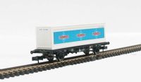 8240 Container Wagon with 40' Container 'Seatrain' of the DB