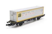 8242 Container Wagon "World Transport Agency" of the German DB Epoch IV