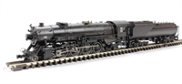 82511 USRA 4-8-2 Heavy Mountain Locomotive Painted, Unlettered With Vandy Tender - (Standard Headlight)