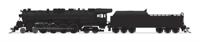 8251 T1 4-8-4  - undecorated