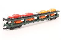 8284 type DDm 915 double deck car transporter 51 80 98-80 021-3 of the DB
