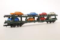 8285 Car Transporter with 8 x Cars of the DB