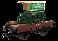830023 LBSCR Plain Mahogany ‘Evolution’ Open Carriage Truck No.76