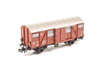8318 Covered Goods Wagon in DB Brown (Epoch III)