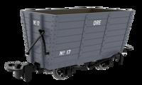 833003 Wooden Hopper - Dark Grey 'Ore' No. 17