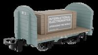 833204 Round Ended Flat - Plain Grey No. 3 (with removable crate)