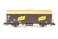 8343K Covered Goods Wagon - 'Schweppes'