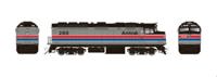 83600 F40PH EMD 280 of Amtrak - digital sound fitted