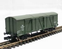 8390 Box car (US construction) of the DB in green livery