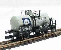 8427 Tank wagon of the German DB in grey "Vita Fraftfutter" livery Epoch III 