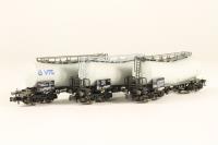 846004 3-Piece VTG Articulated Tank Car Set of the German DB Epoch V