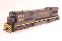8509 U36C GE 3606 of the Clinchfield Railroad