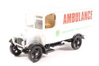 854 1929 Thornycroft Ambulance "Linconshire Ambulance Service"